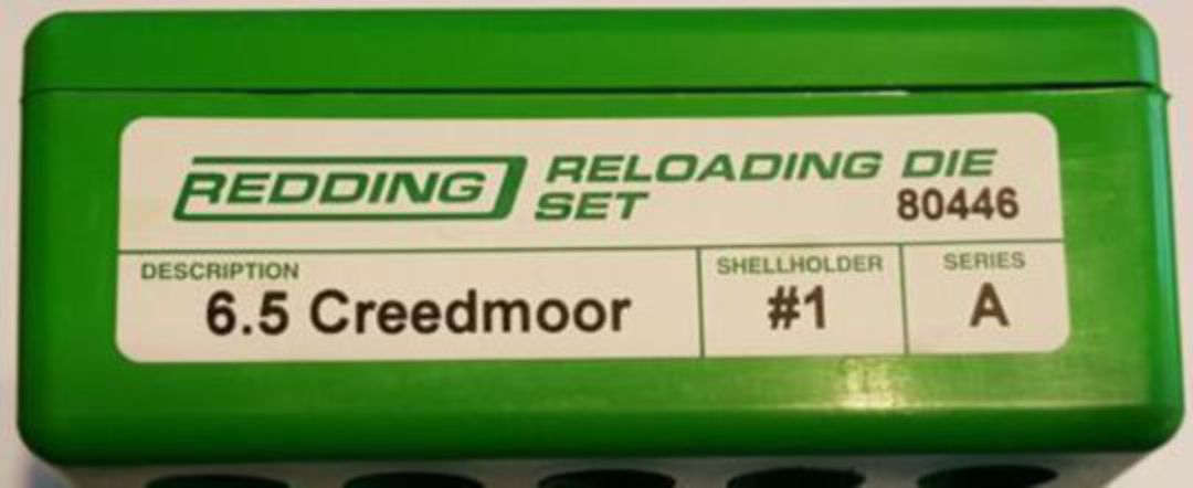 Redding Full Length Die Set 6.5 Creedmoor #80446 image 0